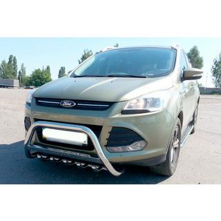 Predný ochranný rám WT004 (nerez) Ford Kuga/Escape 2013–2019 fotografia 3