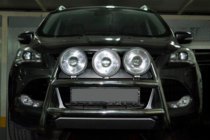 Ford Kuga/Escape 2013–2019 Predný ochranný rám WT018 (nerez) fotografia 1