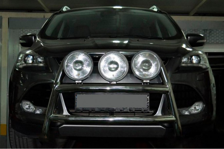 Ford Kuga/Escape 2013–2019 Predný ochranný rám WT018 (nerez) Image