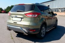 Ford Kuga 2008–2013 Zadný ochranný rám AK007 (nerez) fotografia 6