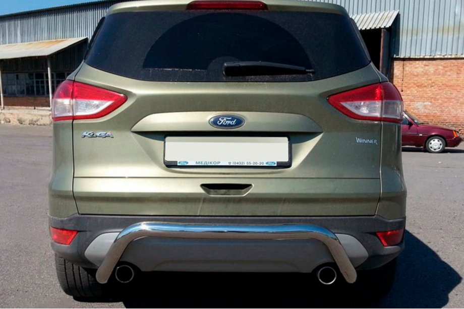Ford Kuga 2008–2013 Zadný ochranný rám AK007 (nerez) Image