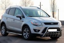 Ford Kuga 2008–2013 Predný ochranný rám WT002 (nerez) fotografia 3