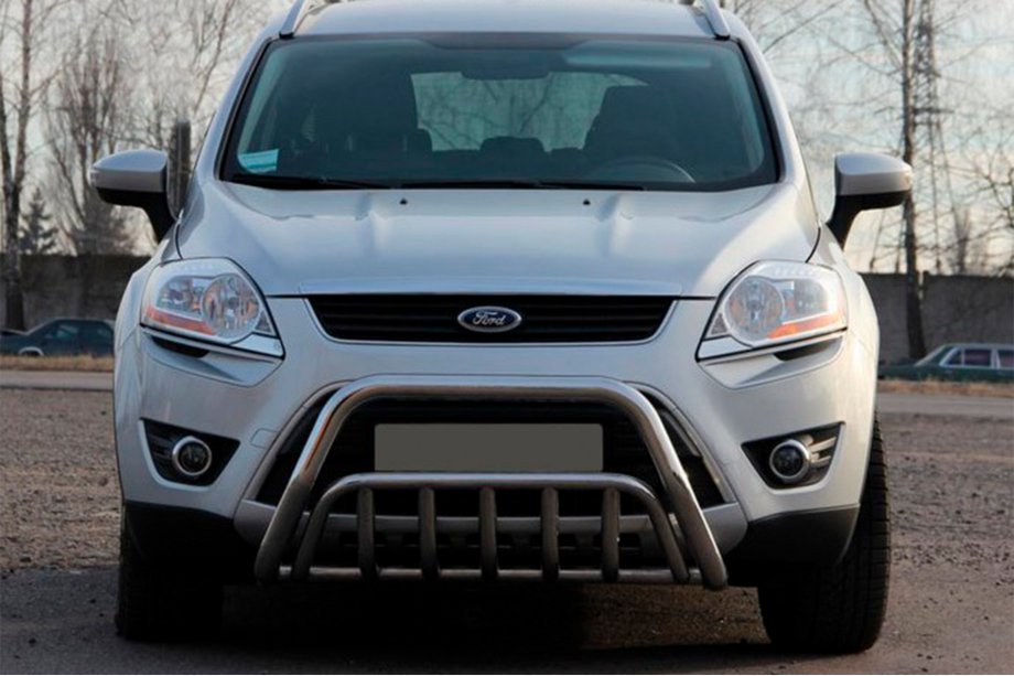 Ford Kuga 2008–2013 Predný ochranný rám WT002 (nerez) Image