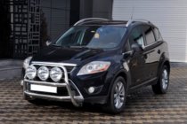 Ford Kuga 2008–2013 Predný ochranný rám WT018 (nerez) fotografia 1