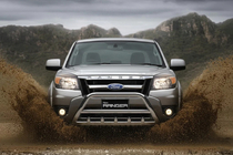 Ford Ranger 2007–2011 Predný ochranný rám WT003 (nerez) fotografia 3