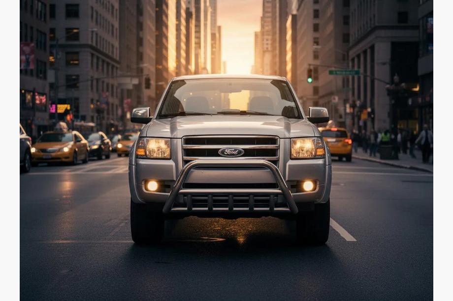 Ford Ranger 2007–2011 Predný ochranný rám WT003 (nerez) Image