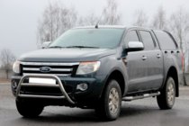 Ford Ranger 2011–2022 Predný ochranný rám WT022 (nerez) fotografia 3