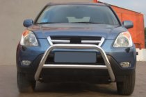Honda CRV 2001–2006 Predný ochranný rám WT005 (nerez) fotografia 1