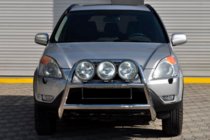 Honda CRV 2001–2006 Predný ochranný rám WT018 (nerez) fotografia 1