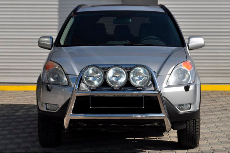 Honda CRV 2001–2006 Predný ochranný rám WT018 (nerez) Image
