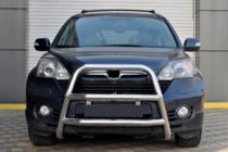 Honda CRV 2007–2011 Predný ochranný rám WT018 (nerez) fotografia 1