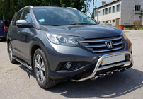 Honda CRV 2012–2016 Predný ochranný rám WT003 (nerez) fotografia 5