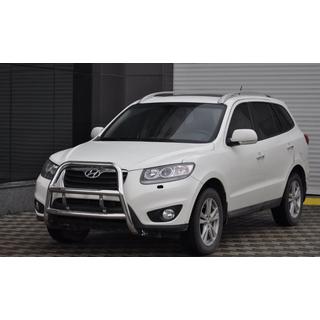 Predný ochranný rám WT018 (nerez) Hyundai Santa Fe 2 2006–2012 fotografia 1