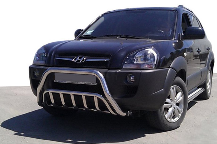 Hyundai Tucson JM 2004– Predný ochranný rám WT002 (nerez) Image