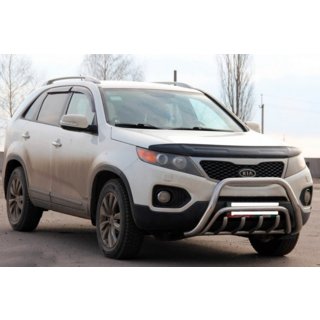 Nerezový bullbar WT002/2 Kia Sorento II XM 2009–2014 fotografia 3