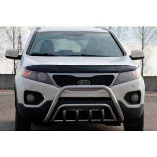 Nerezový bullbar WT002/2 Kia Sorento II XM 2009–2014 fotografia 2