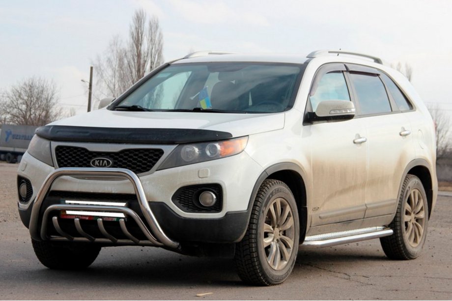 Kia Sorento II XM 2009–2014 Nerezový bullbar WT002/2 Image