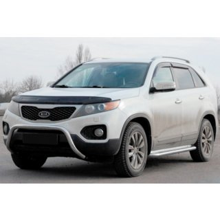 Predný ochranný rám (kengury) WT007 (nerez) Kia Sorento II XM 2009–2014 fotografia 1