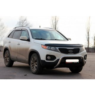 Predný ochranný rám (kengury) WT007 (nerez) Kia Sorento II XM 2009–2014 fotografia 3