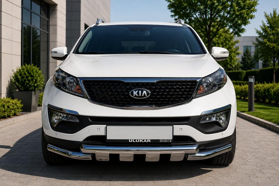Kia Sorento II XM 2009–2014 Predný ochranný rám ST009-15 (2013-2015, nerez) Image