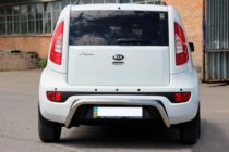 Kia Soul I 2008–2013 Zadný ochranný oblúk AK002 (nerez) fotografia 2