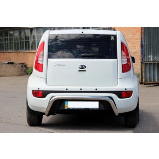 Zadný ochranný oblúk AK002 (nerez) Kia Soul I 2008–2013 fotografia 2
