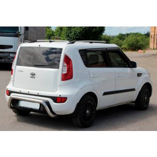 Zadný ochranný oblúk AK002 (nerez) Kia Soul I 2008–2013 fotografia 1