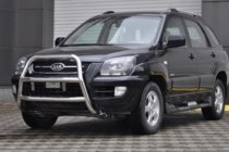 Kia Sportage 2004–2010 Predný ochranný rám WT018 (nerez) fotografia 1