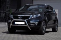 Kia Sportage 2010–2015 Predný ochranný rám WT006 (nerez) fotografia 3