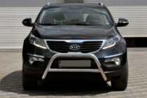 Kia Sportage 2010–2015 Predný ochranný rám WT006 (nerez) fotografia 1