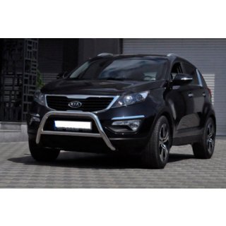 Predný ochranný rám WT006 (nerez) Kia Sportage 2010–2015 fotografia 3