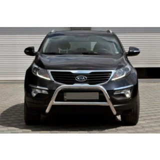 Predný ochranný rám WT006 (nerez) Kia Sportage 2010–2015 fotografia 1