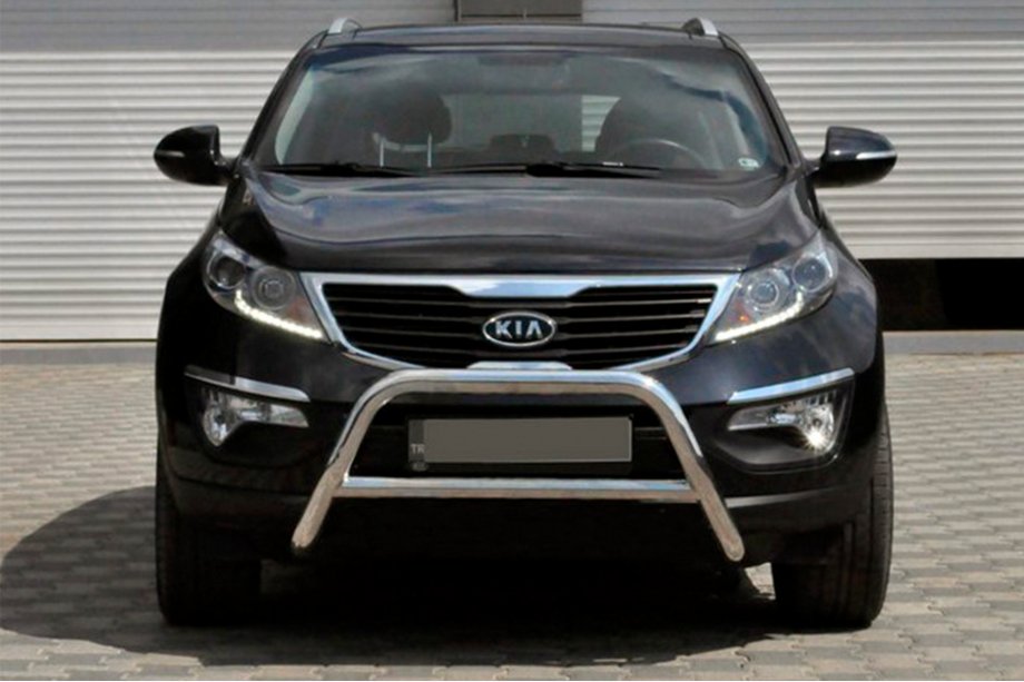 Kia Sportage 2010–2015 Predný ochranný rám WT006 (nerez) Image