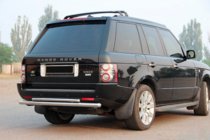Range Rover III L322 2002–2012 Zadný ochranný oblúk AK002-Dvojitý (nerez) fotografia 1