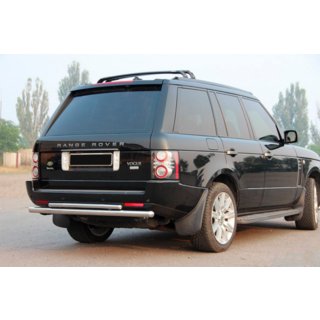 Zadný ochranný oblúk AK002-Dvojitý (nerez) Range Rover III L322 2002–2012 fotografia 1