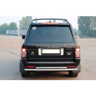 Zadný ochranný oblúk AK002-Dvojitý (nerez) Range Rover III L322 2002–2012 fotografia 2