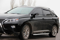 Lexus RX 2009–2015 Bočné nášľapy Fullmond (2 ks, hliník) fotografia 3