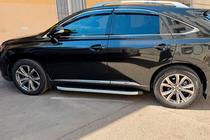 Lexus RX 2009–2015 Bočné nášľapy Fullmond (2 ks, hliník) fotografia 2