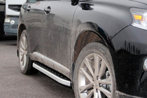 Lexus RX 2009–2015 Bočné nášľapy Fullmond (2 ks, hliník) fotografia 7
