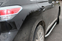Lexus RX 2009–2015 Bočné nášľapy Fullmond (2 ks, hliník) fotografia 9