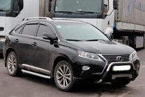 Lexus RX 2009–2015 Bočné nášľapy Fullmond (2 ks, hliník) fotografia 11