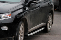 Lexus RX 2009–2015 Bočné nášľapy Fullmond (2 ks, hliník) fotografia 12
