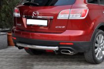 Mazda CX-9 2007–2016 Zadný ochranný oblúk AK002 (nerez) fotografia 2