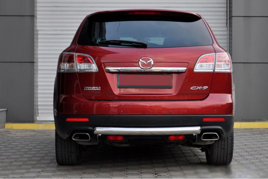 Mazda CX-9 2007–2016 Zadný ochranný oblúk AK002 (nerez) Image