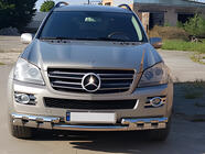 Mercedes GL class X164 2006–2012 Predný ochranný rám ST015 (nerez) fotografia 5