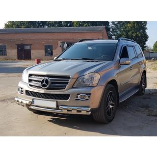 Predný ochranný rám ST015 (nerez) Mercedes GL class X164 2006–2012 fotografia 4