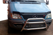 Mercedes Sprinter W901/902/903/904/905 1995–2006 Predný ochranný rám WT022 (nerez) 1995–2000 fotografia 1