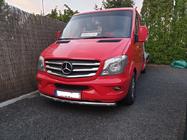 Mercedes Sprinter W906 2006–2018 Predná spodná ochranná tyč ST008 (nerez) 2006-2013, 70 mm fotografia 4