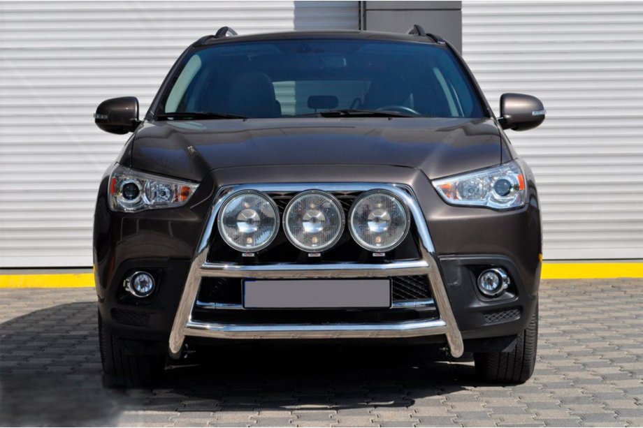 Mitsubishi ASX 2010–2023 Predný ochranný rám WT018 (nerez) Image