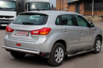 Mitsubishi ASX 2010–2023 Bočné prahové rúrky BB002 (2 ks, nerez) fotografia 4